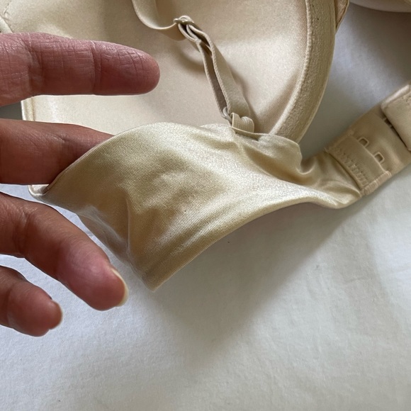 Maidenform Cream Colored Satiny Push Up Bra 34A - Picture 4 of 8
